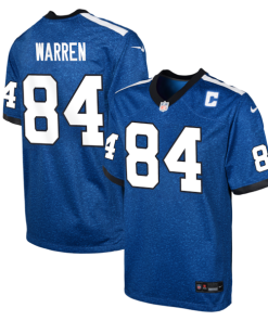 Tyler Warren Indianapolis Colts Nike Youth Alternate 2 Game Jersey - Royal