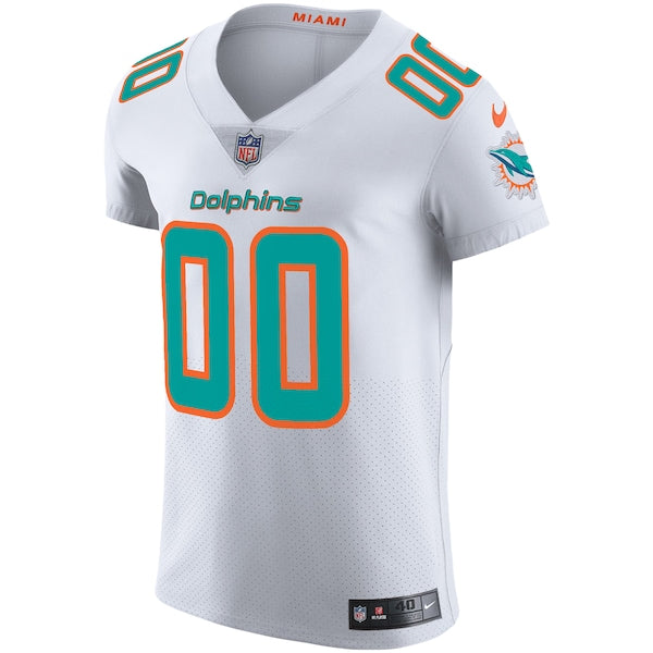 Miami Dolphins Nike Vapor Untouchable Elite Custom Jersey - White - Image 2