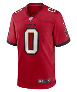Alternative view of YaYa Diaby Tampa Bay Buccaneers Nike  Game Jersey -  Red