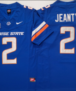 Sione Jeanty NCAA Boise State Broncos Nike Vapor Limited Jersey