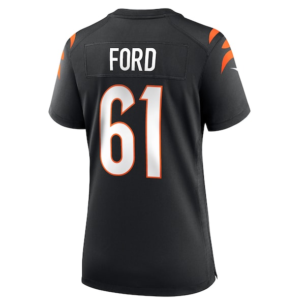 Cody Ford Cincinnati Bengals Nike Women's Game Jersey - Black - Image 3