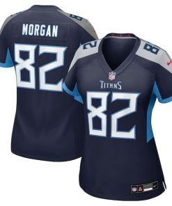 Stanley Morgan Tennessee Titans Nike Women's Team Game Jersey -  Navy