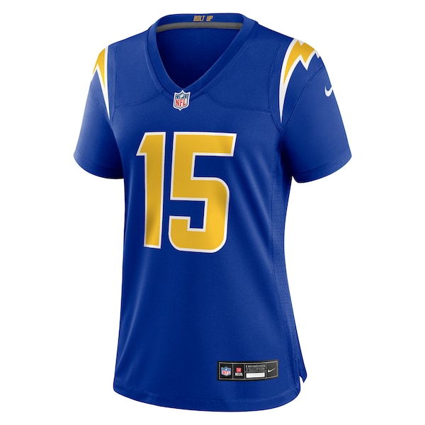 Ladd McConkey Los Angeles Chargers Nike Women's Alternate Game Jersey - Royal/Navy/White - Image 3