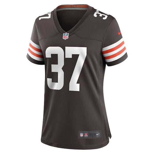 D'Anthony Bell Cleveland Browns Nike Women's Game Player Jersey - Brown - Image 2