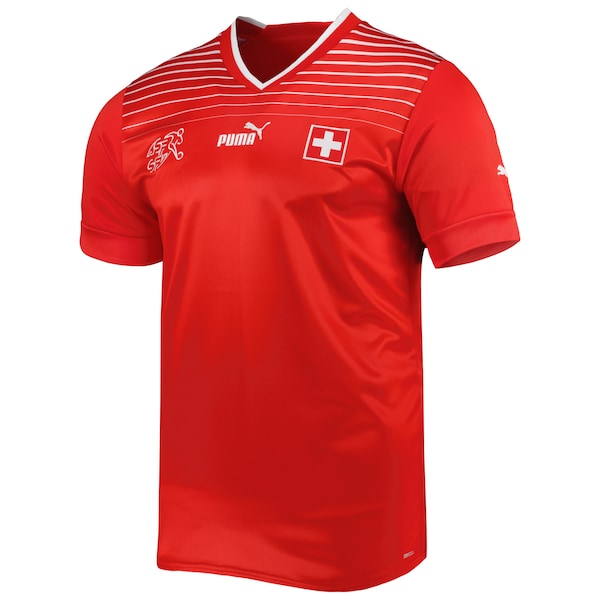 Switzerland National Team Puma 2022/23 Home Replica Jersey - Red - Image 2