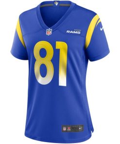 Alternative view of Torry Holt Los Angeles Rams Nike Women's Game Retired Player Jersey - Royal