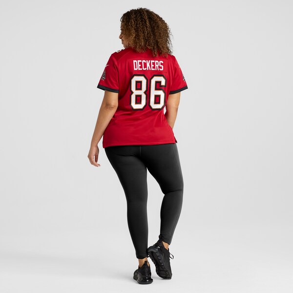 Evan Deckers Tampa Bay Buccaneers Nike Women's Game Jersey - Red - Image 8