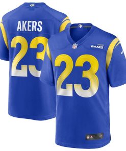 Cam Akers Los Angeles Rams Nike Game Player Jersey - Royal