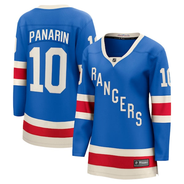 Artemi Panarin New York Rangers Women's Centennial Breakaway Jersey - Blue