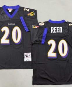 Ed Reed  Baltimore Ravens Authentic Throwback Retired Player Jersey