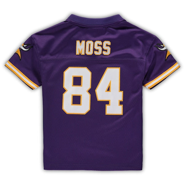 Randy Moss Minnesota Vikings Male Preschool 1998 Retired Legacy Jersey - Purple - Image 3