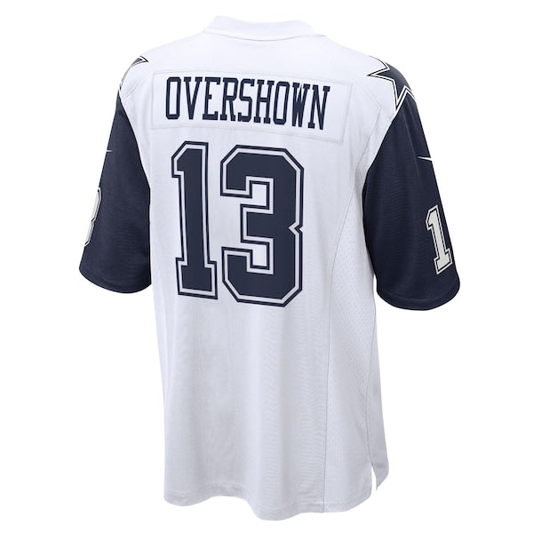 DeMarvion Overshown Dallas Cowboys Nike Game Jersey - White/Navy - Image 4