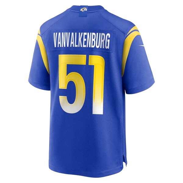 Zach VanValkenburg Los Angeles Rams Nike Team Game Jersey - Royal - Image 2
