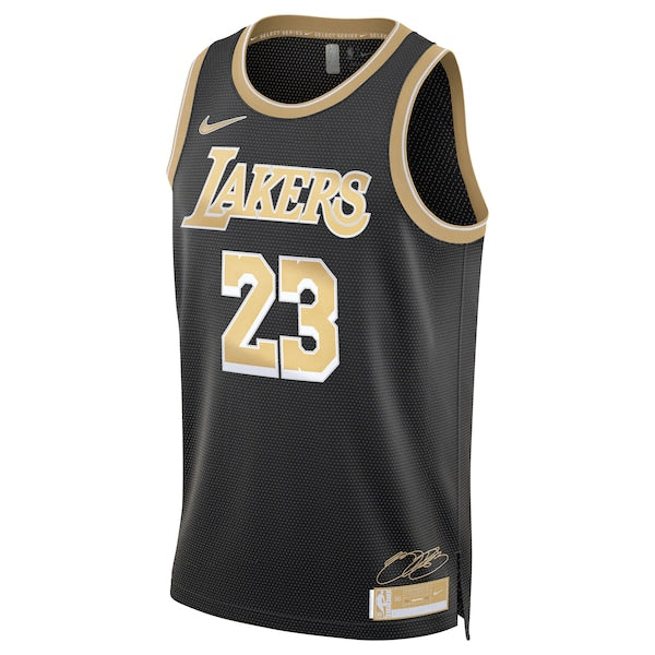 LeBron James Los Angeles Lakers Nike Unisex Select Series Swingman Jersey?ยจC Black - Image 2