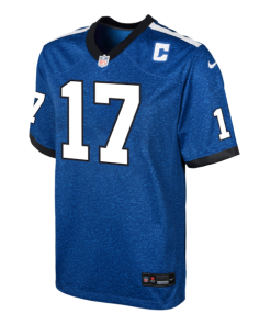 Alternative view of Daniel Jones Indianapolis Colts Nike Youth Alternate 2 Game Jersey - Royal