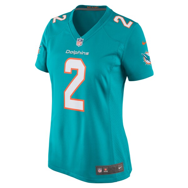 Bradley Chubb Miami Dolphins Nike Women's Game Player Jersey - Aqua - Image 2