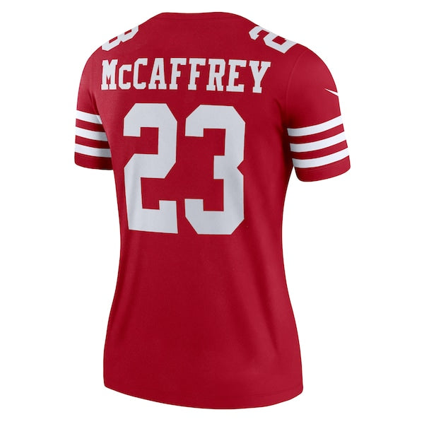 Christian McCaffrey San Francisco 49ers Nike Women's Legend Jersey - Scarlet - Image 3