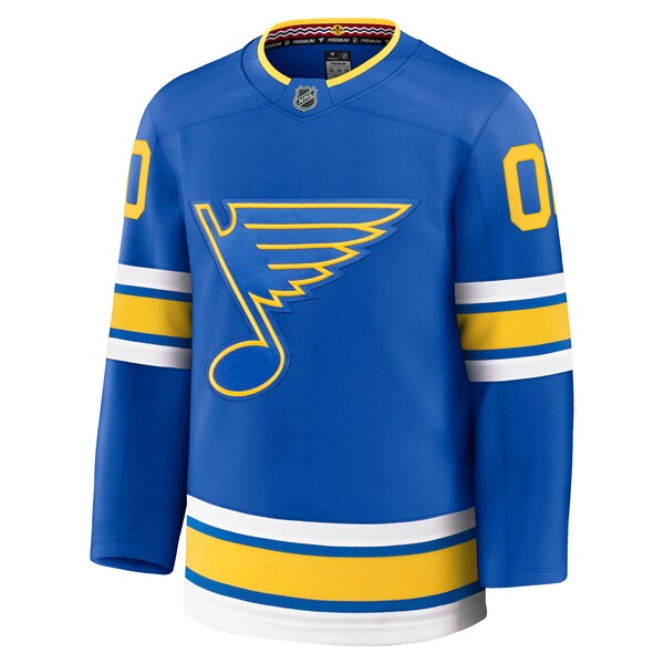 St. Louis Blues Home Premium Custom Jersey - Blue - Image 2