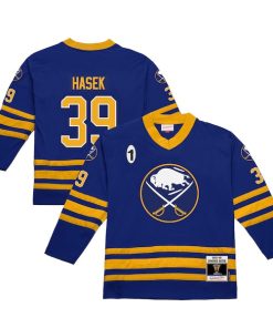 Dominik Hasek Buffalo Sabres  1995-96 Power Play Jersey - Royal