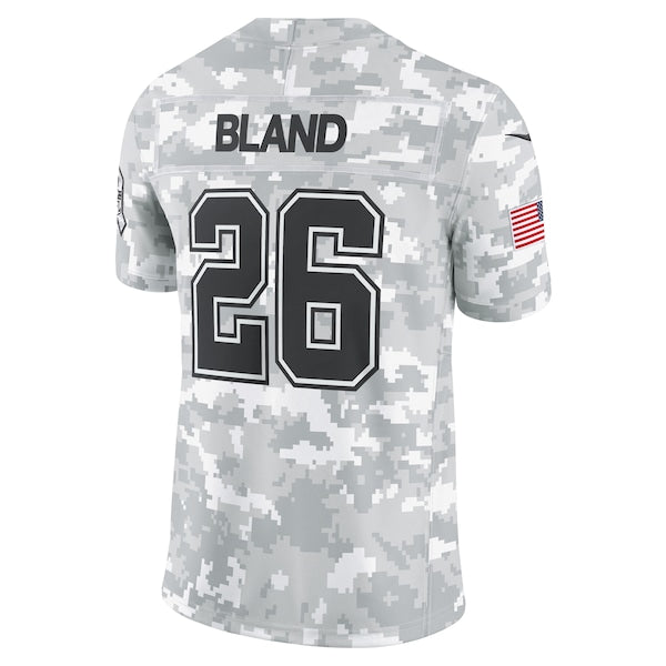 DaRon Bland Dallas Cowboys Nike 2024 Salute to Service Limited Jersey - Arctic Camo - Image 3