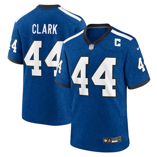 Dallas Clark Indianapolis Colts Nike Indiana Nights Alternate Game Jersey - Royal/Royal - Image 2