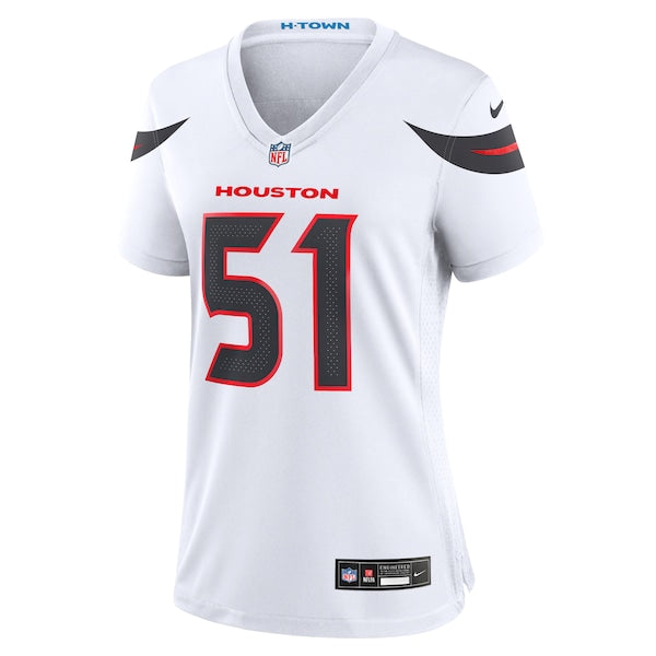 Will Anderson Jr. Houston Texans Nike Women's Game Jersey - White - Image 3