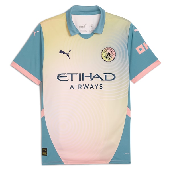Manchester City Puma 2024/25 Fourth Replica Jersey - Blue - Image 2