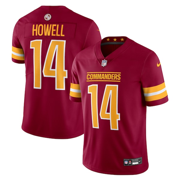 Sam Howell Washington Commanders Nike Vapor Untouchable Limited Jersey - Burgundy