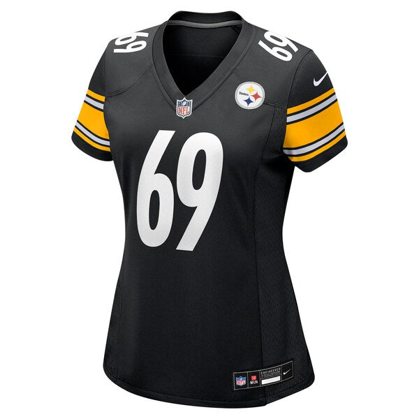Domenique Davis Pittsburgh Steelers Nike Women's Game Jersey - Black - Image 2