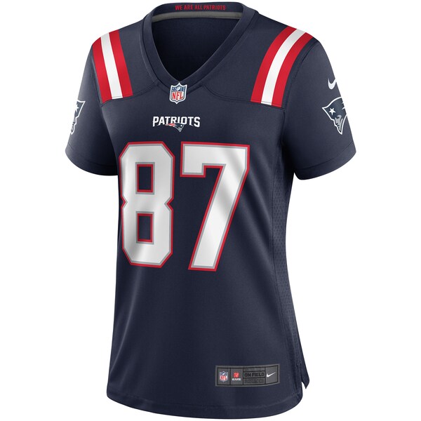 Ben Coates New England Patriots Nike Women's Game Retired Player Jersey - Navy - Image 2
