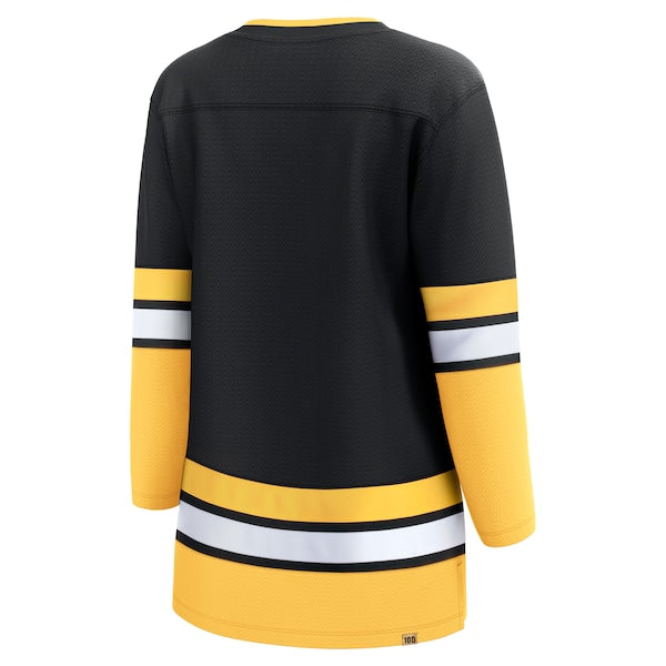 Boston Bruins Women's 100th Anniversary Premier Breakaway Jersey - Black - Image 3