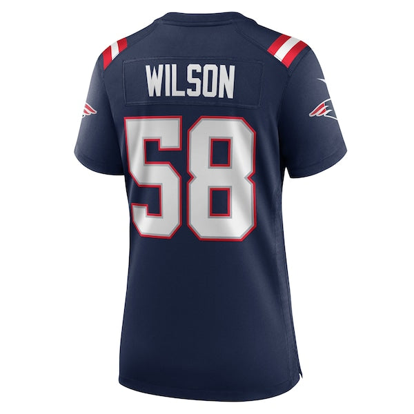 Jared Wilson New England Patriots Nike Women's Team Game Jersey - Navy - Image 3