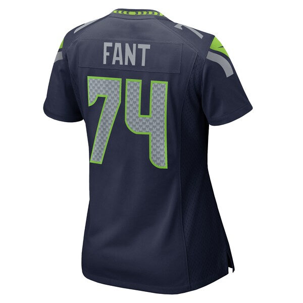 George Fant Seattle Seahawks Nike Women's Team Game Jersey - College Navy - Image 4