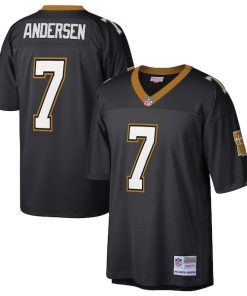Morten Andersen New Orleans Saints Retired Player Legacy Replica Jersey - Black