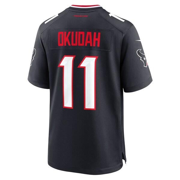 Jeff Okudah Houston Texans Nike Team Game Jersey - Navy - Image 3