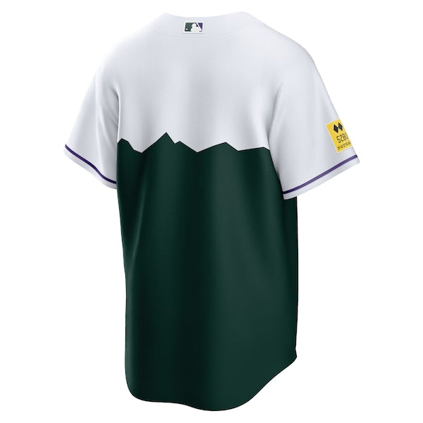 Colorado Rockies Nike City Connect Replica Team Jersey - Green - Image 3