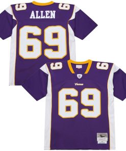 Jared Allen Minnesota Vikings  2011 Legacy Replica Jersey - Purple