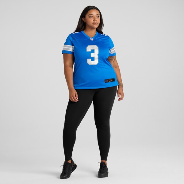 Jack Fox Detroit Lions Nike Women's Team Game Jersey - Blue - Image 6
