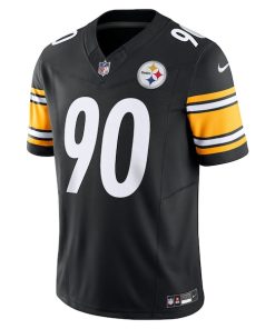 Alternative view of T.J. Watt Pittsburgh Steelers Nike Vapor F.U.S.E. Limited Jersey - Black