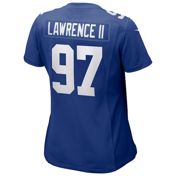 Dexter Lawrence II New York Giants Nike Women's Team Game Player Jersey - Royal - Image 3