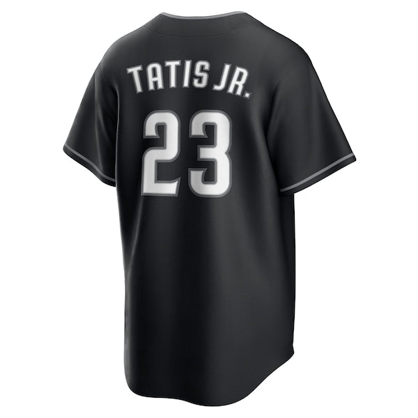 Fernando Tatis Jr. San Diego Padres Nike Lights Out Replica Player Jersey - Black - Image 3