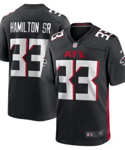 Antonio Hamilton Sr. Atlanta Falcons Nike Team Game Jersey -  Black