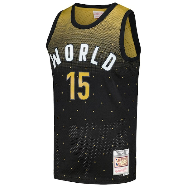 Nikola Jokic 2016 NBA Rising Stars Challenge Hardwood Classics Swingman Jersey - Black - Image 2