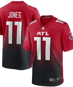 Men's Atlanta Falcons Julio Jones Nike Red 2nd Alternate Game Jersey