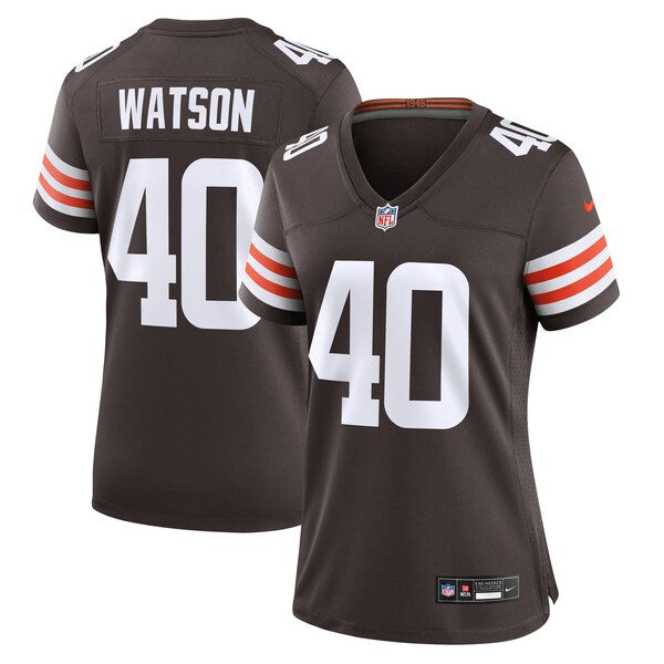 Nathaniel Watson Cleveland Browns Nike Women's Game Jersey - Brown - Image 2
