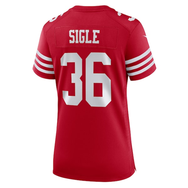 Marques Sigle San Francisco 49ers Nike Women's Team Game Jersey - Scarlet - Image 3
