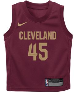Alternative view of Donovan Mitchell Cleveland Cavaliers Nike Toddler Swingman Player Jersey - Icon Edition - Wine