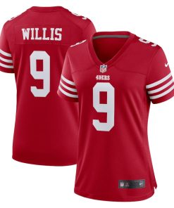 Brayden Willis San Francisco 49ers Nike Women's Team Game Jersey - Scarlet
