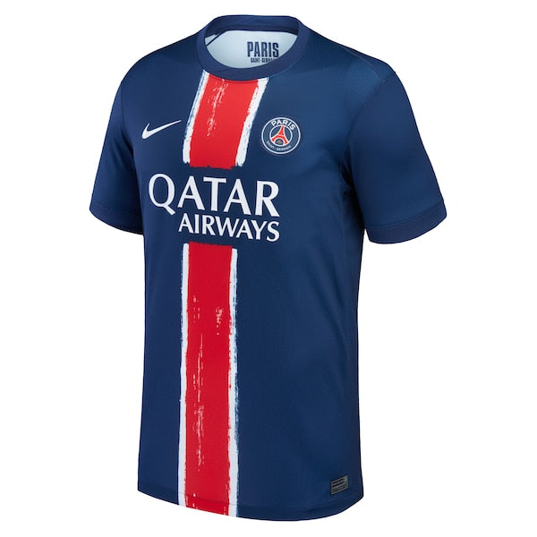 Khvicha Kvaratskhelia Paris Saint-Germain Nike Youth 2024/25 Home Replica Player Jersey - Navy - Image 2
