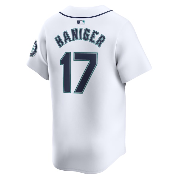 Mitch Haniger Seattle Mariners Nike Home Limited Player Jersey - White - Image 3